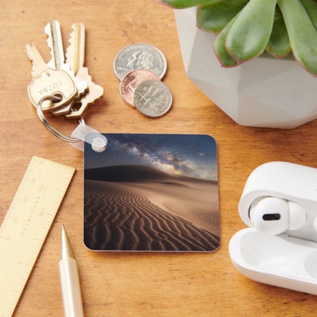 Deserts | Ordos City Mongolia China Keychain (Desk)