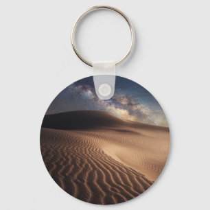 Deserts   Ordos City Mongolia China Keychain