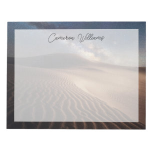 Deserts   Ordos City Mongolia China Notepad
