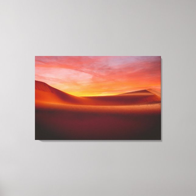 Deserts | Rolling Desert Landscape Canvas Print (Front)