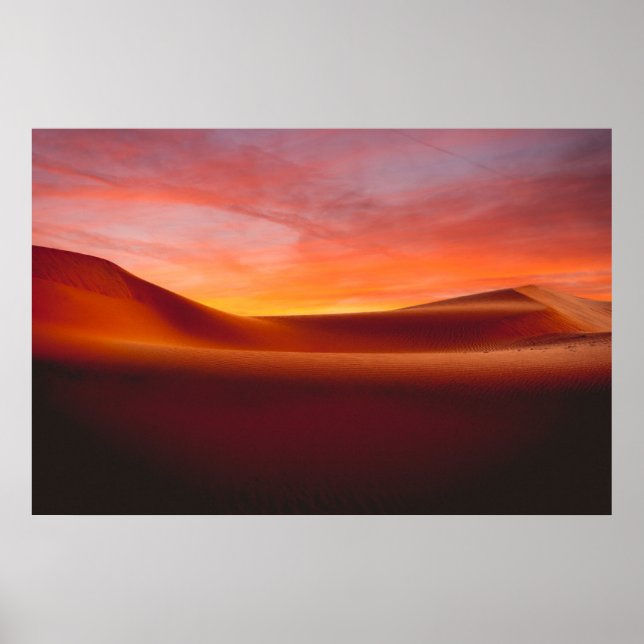 Deserts | Rolling Desert Landscape Poster (Front)