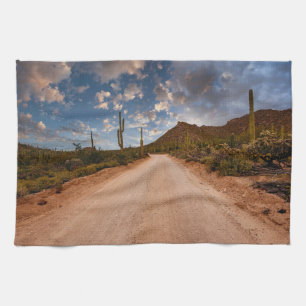 Deserts   Saguaro National Park Arizona Kitchen Towel