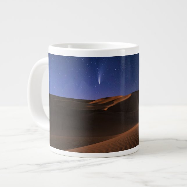 Deserts | Sand Dune Galaxy Large Coffee Mug (Front Left)