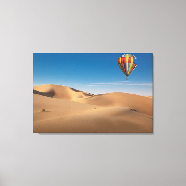 Deserts | Sand Dunes in the Dubai Desert Canvas Print (Front)