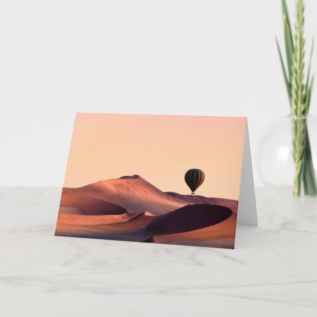 Deserts | Sand Dunes Namib-Naukluft National Park Card (Front)