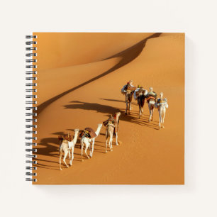 Deserts Tuareg Walk with Camels Notebook