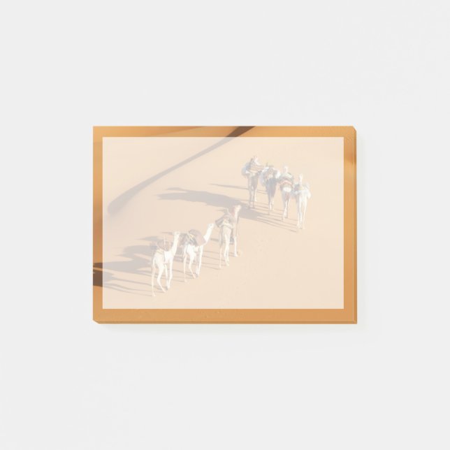 Deserts | Tuareg Walk with Camels Post-it Notes (Front)