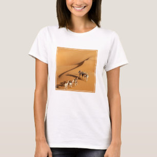 Deserts   Tuareg Walk with Camels T-Shirt