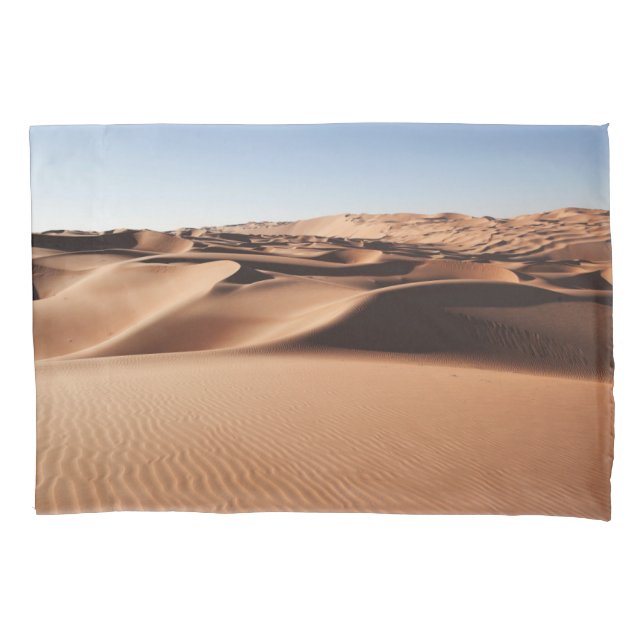 Deserts | United Arab Emirates Sand Dunes Pillowcase (Front)