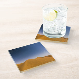Deserts Wahiba Sands, Oman Glass Coaster