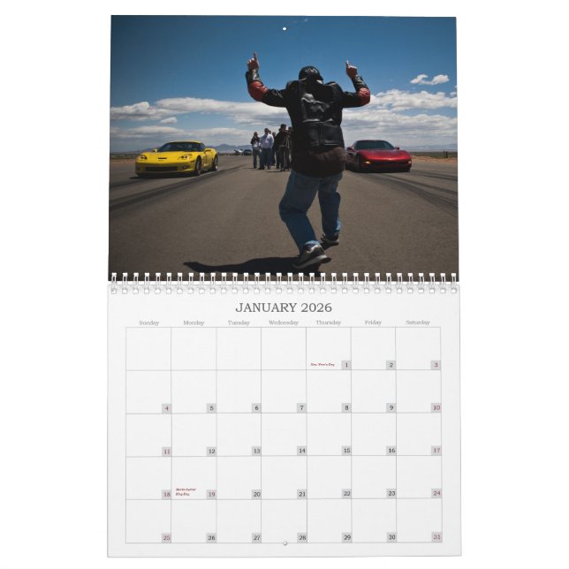 DesertStreetCars.com Calendar (Jan 2026)
