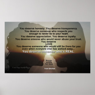Deserving View Poster