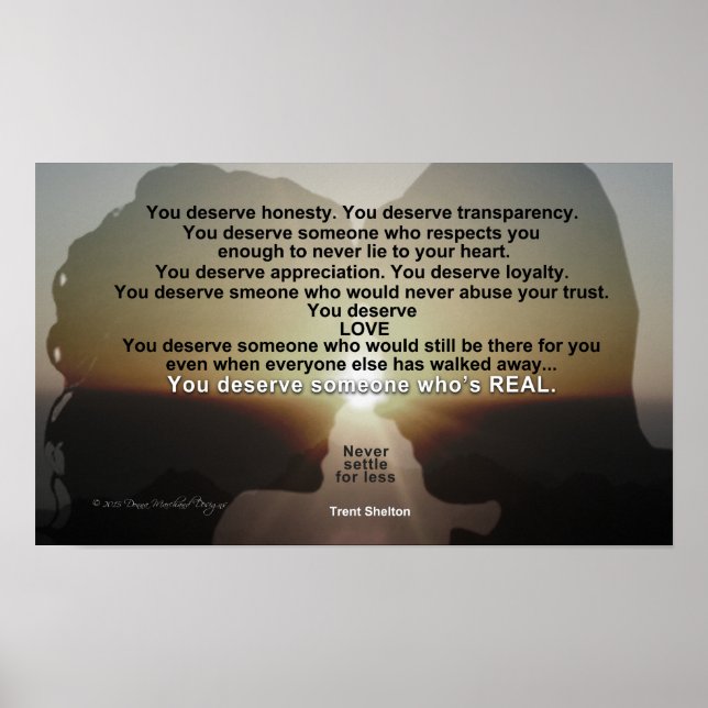 Deserving View Poster (Front)