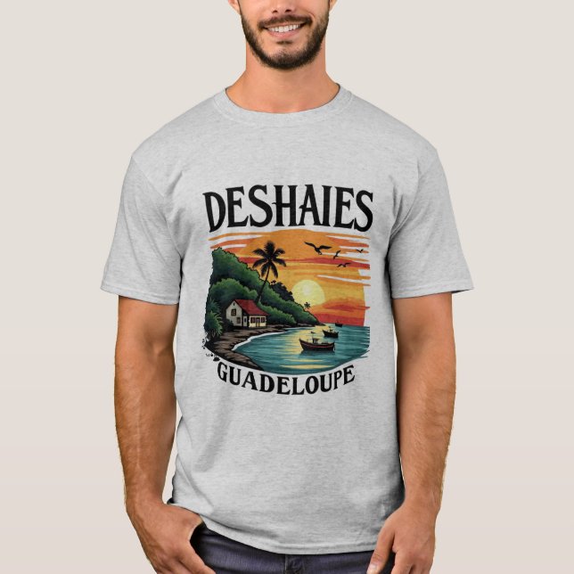 DESHAIES GUADELOUPE T-Shirt (Front)
