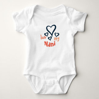 Desi Baby Onsie - Luv My Nani 1 Bodysuit