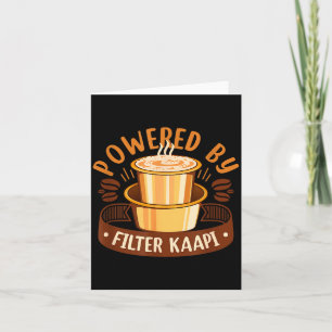 Desi Food Quotes _ Filter Kaa Lover _ Coffee Lover Card