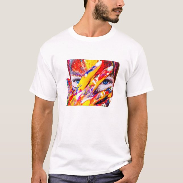 Desi lady t-shirt (Front)