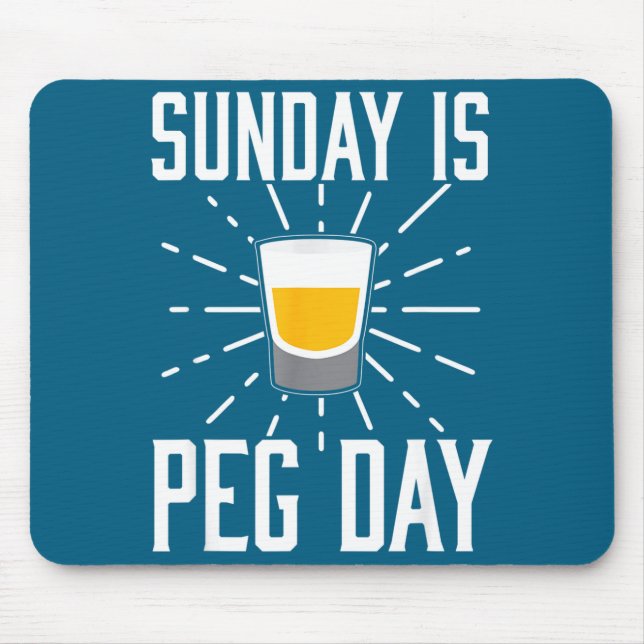 Desi Punjabi Funny Peg Day Sikh Quote Gift  Mouse Pad (Front)