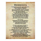Desiderata  11 x 14 Art Print
