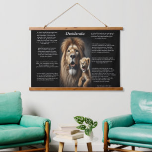 Desiderata: Cubs Playful Discovery Hanging Tapestry