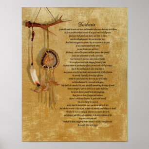 Desiderata dreamcatch poster