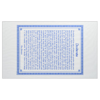 Desiderata fabric print, wall hanging, 3x5 ft