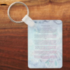 Desiderata  keychain