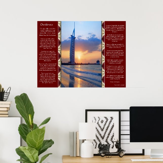 Desiderata Ocean Sky Scape Posters (Home Office)