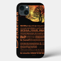 Desiderata Poem Evening Sunset Tree