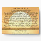 Desiderata Poem on Sunset