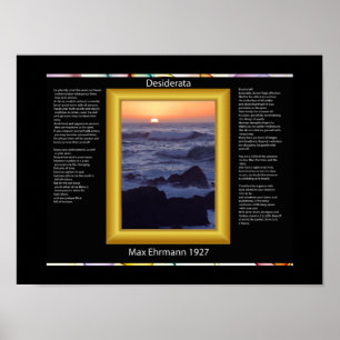 DESIDERATA Rocks Affiches