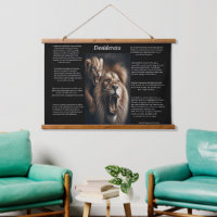 Desiderata: Tenderness Amidst Power