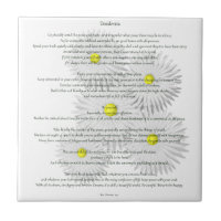 Desiderata with Daisies