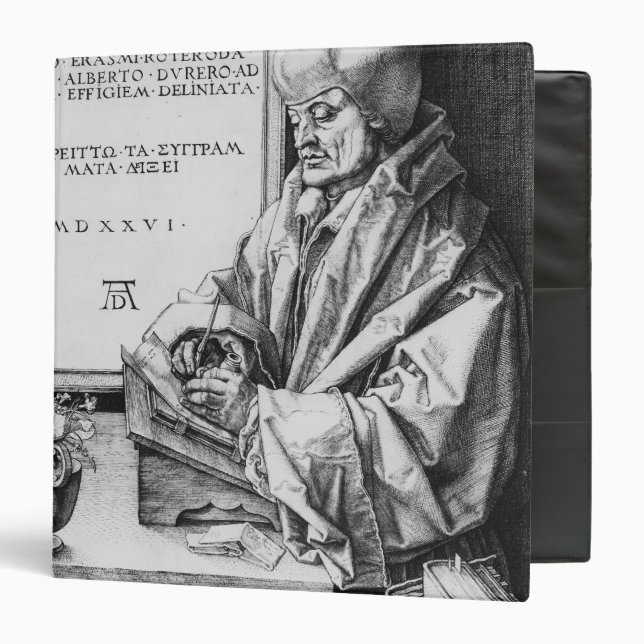 Desiderius Erasmus  of Rotterdam, 1526 Binder (Front/Inside)