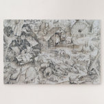 Desidia (Sloth), Pieter Bruegel Jigsaw Puzzle<br><div class="desc">Pieter Bruegel the Elder (1525–1530 – 9 September 1569) was the most significant artist of Dutch and Flemish Renaissance painting, a painter and printmaker from Brabant, known for his landscapes and peasant scenes (so-called genre painting); he was a pioneer in making both types of subject the focus in large paintings....</div>