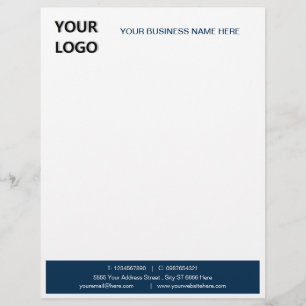 Desighn Your Own QR Code Letterhead with Logo