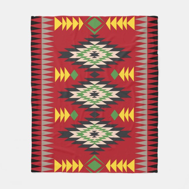 Design 1 fleece blanket (Front)