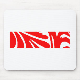 Design 2010-1 Red Greenville The MUSEUM Zazzle Mouse Pad