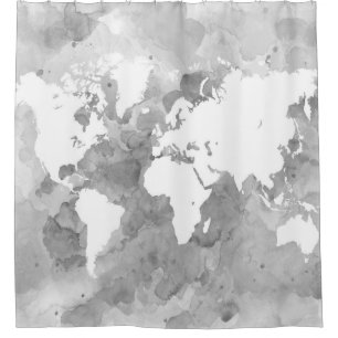 Design 49 World Map grayscale