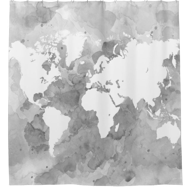 Design 49 World Map grayscale (Front)