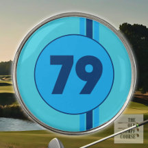 Design 79 in blue on turquoise with stripes