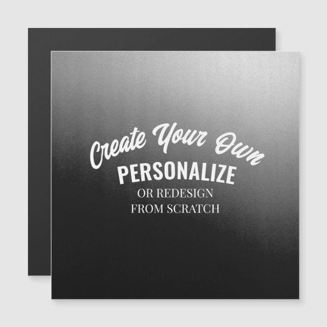 Design a Fully Customized Magnetic Card (Front/Back)