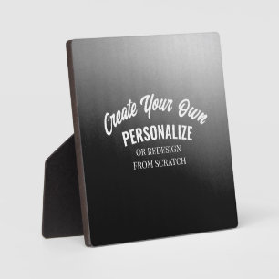 Design a Fully Customized Plaque