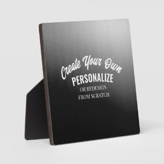 Design a Fully Customized Plaque