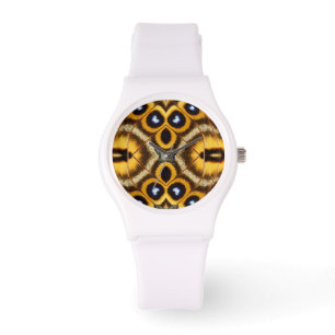 design about butterfly textures watch