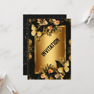 Design an elegant and sophisticated t-shirt with d invitation