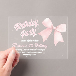 design arc rose Anniversaire Invitation