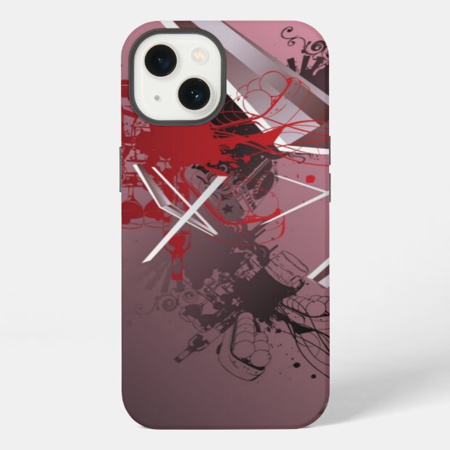 Design Backgrounds iPhone Case (Back)