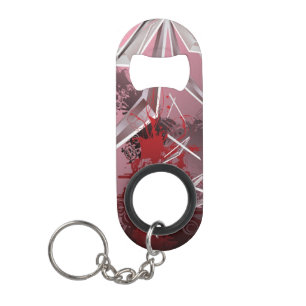 Design Backgrounds Keychain Bottle Opener