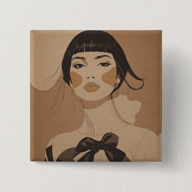 Design Badge 2 Inch Square Button (Front)